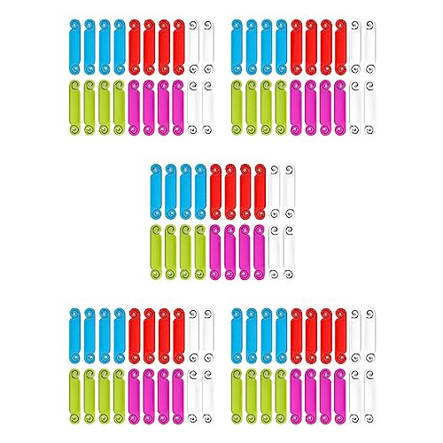 moonsun 100 Stuks Kabellabels Kabelbeheerlabels Veelkleurige Kabellabels Snoeridentificatielabels voor USB-Computer Telefoonoplader