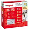 Legrand Full Media coaxiaal en RJ45 communicatiebox voor T1 tot T3 voor het verdelen van alle media over 2 stekkertypes