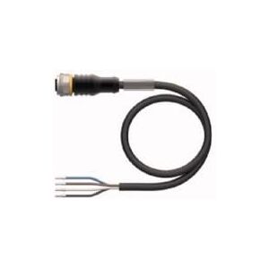 Turck Aansluitkabel Sensor/Actuator - 0,5m, 4-polig, PUR, Zwart - Sensor/Actuator Kabel Turck Aansluitkabel Sensor/Actuator - 0,5m, 4-polig, PUR, Zwart - Sensor/Actuator Kabel