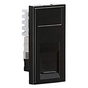 Knightsbridge UTP CAT5E RJ45 Outlet Module 25 x 50mm Zwart Knightsbridge UTP CAT5E RJ45 Outlet Module 25 x 50mm Zwart