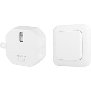 Smartwares Wit Draadloze Lichtschakel Set Smartwares Wit Draadloze Lichtschakel Set