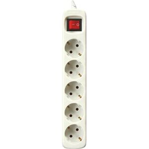 Silver Electronics Verlengsnoer 3m - Stopcontact Silver Electronics Verlengsnoer 3m - Stopcontact