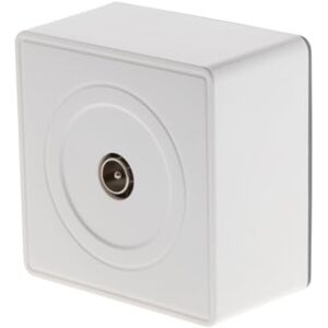 Zenitech - Vulco TV - Wit - 9.52mm - TV stopcontact Zenitech - Vulco TV - Wit - 9.52mm - TV stopcontact