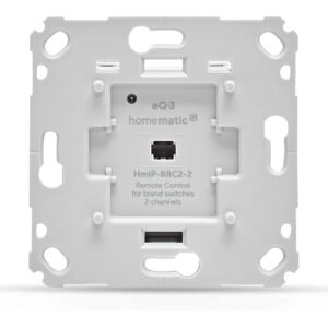Homematic IP 161839A0 Draadloze Wandschakelaar - Accessoire voor Elektrische Schakelaar Homematic IP 161839A0 Draadloze Wandschakelaar - Accessoire voor Elektrische Schakelaar