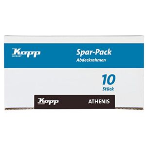 Kopp Athenis 402147105 Profipack met 10 afdekframes 1-voudig, staal Kopp Athenis 402147105 Profipack met 10 afdekframes 1-voudig, staal