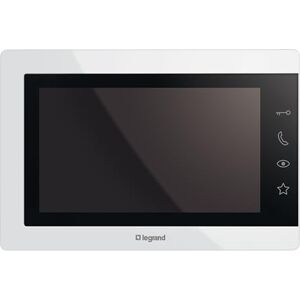 Legrand , EASYKIT Essential Video Interface, 7" hoogglans-kleurenmonitor, sensorknoppen, individuele instelling van: helderheid, volume, kleurweergave en microfoon, kleur: wit, 363225 Legrand , EASYKIT Essential Video Interface, 7" hoogglans-kleurenmonitor, sensorknoppen, individuele instelling van: helderheid, volume, kleurweergave en microfoon, kleur: wit, 363225