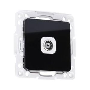 VoltShine TV-adapter 1-voudig, compatibel met Duitse en Franse stopcontacten, zwart, maakt de aansluiting van audiovisuele apparaten mogelijk. VoltShine TV-adapter 1-voudig, compatibel met Duitse en Franse stopcontacten, zwart, maakt de aansluiting van audiovisuele apparaten mogelijk.