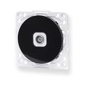 VoltShine TV-adapter 1-voudig, compatibel met Duitse en Franse stopcontacten, zwart, ideaal voor het aansluiten van videoapparaten. VoltShine TV-adapter 1-voudig, compatibel met Duitse en Franse stopcontacten, zwart, ideaal voor het aansluiten van videoapparaten.