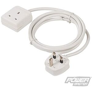 Power Master Powermaster 504572 stekkerdoos met neonindicator, wit Power Master Powermaster 504572 stekkerdoos met neonindicator, wit