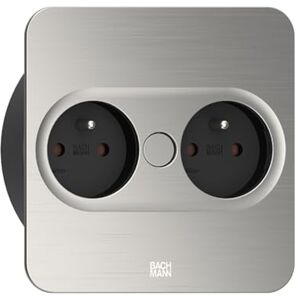 Bachmann Twist 2 2xUTE 2,0m AEH roestvrijstalen look hoekig Bachmann Twist 2 2xUTE 2,0m AEH roestvrijstalen look hoekig