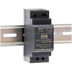 MEAN WELL Onbekend MeanWell Din-Rail voeding 15 W 5 V 3 A, MeanWell HDR-30-5 MEAN WELL Onbekend MeanWell Din-Rail voeding 15 W 5 V 3 A, MeanWell HDR-30-5