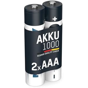 Ansmann 1X2 NIMH RECARGABLE BATTERY 1000 MICRO AAA 950 MAH Ansmann 1X2 NIMH RECARGABLE BATTERY 1000 MICRO AAA 950 MAH