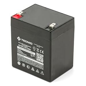 Velamp Oplaadbare loodaccu, loodaccu met Faston-aansluitingen, 12V 5Ah. Voor UPS, alarmsystemen, hobby's... Velamp Oplaadbare loodaccu, loodaccu met Faston-aansluitingen, 12V 5Ah. Voor UPS, alarmsystemen, hobby's...