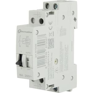 Electraline 87006 Relais schakelaar, 16A contactor, 230V, 1NO Electraline 87006 Relais schakelaar, 16A contactor, 230V, 1NO
