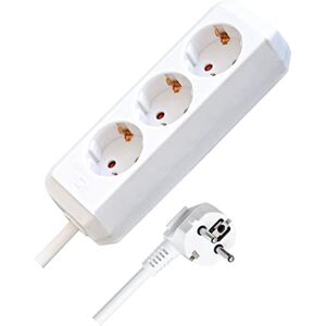 Brennenstuhl Eco-Line, 3-voudig Stekkerdoos (Stekkerblok en 1,5m kabel) wit Brennenstuhl Eco-Line, 3-voudig Stekkerdoos (Stekkerblok en 1,5m kabel) wit