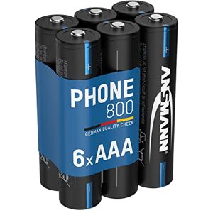 Ansmann HR03 Oplaadbare AAA-batterijen - 800mAh, NiMH Ansmann HR03 Oplaadbare AAA-batterijen - 800mAh, NiMH