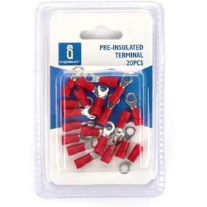 Blendend Voorgeïsoleerde terminal RV1.25-4 rood (20 stuks/blister) Blendend Voorgeïsoleerde terminal RV1.25-4 rood (20 stuks/blister)
