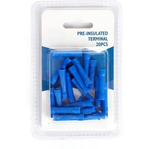 VoltShine Voorgeïsoleerde terminal BV5.5 blauw (15 stuks/blister) ideaal voor veilige elektrische verbindingen. Het ontwerp zorgt voor een optimale isolatie, perfect voor uw projecten. VoltShine Voorgeïsoleerde terminal BV5.5 blauw (15 stuks/blister) ideaal voor veilige elektrische verbindingen. Het ontwerp zorgt voor een optimale isolatie, perfect voor uw projecten.