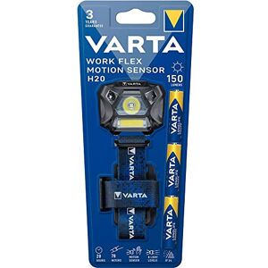 Varta Hoofdlamp - H20 - Bewegingssensor - 150 Lm - IP54 Varta Hoofdlamp - H20 - Bewegingssensor - 150 Lm - IP54