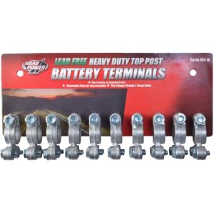 Woods Coleman Kabel Heavy Duty Top Post Universele Batterij Terminal 903-10 10 stuks Woods Coleman Kabel Heavy Duty Top Post Universele Batterij Terminal 903-10 10 stuks