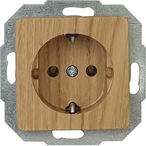 Kopp 914830089 Milano eiken-natuur stopcontact, bruin/eikenhout, 1 stuk Kopp 914830089 Milano eiken-natuur stopcontact, bruin/eikenhout, 1 stuk