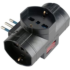 Poly Pool PP2385.1X Multiformaat stekkeradapter - Italiaans & Schuko 10/16A Poly Pool PP2385.1X Multiformaat stekkeradapter - Italiaans & Schuko 10/16A