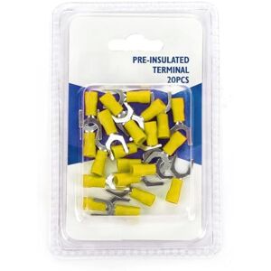 Glowster Voorgeïsoleerde terminal SV1.25-4 geel (20 stuks/blister) Glowster Voorgeïsoleerde terminal SV1.25-4 geel (20 stuks/blister)