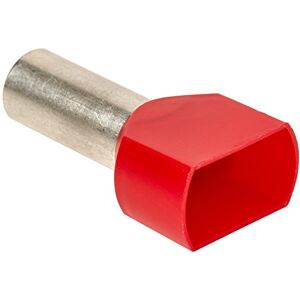 Nedelko 69470220 geïsoleerde terminals Twin 2 x 10,0 mm2/N/14 mm, rood (100 stuks) Nedelko 69470220 geïsoleerde terminals Twin 2 x 10,0 mm2/N/14 mm, rood (100 stuks)