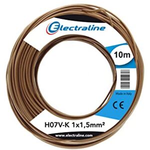 ELECTRALINE 15081 Kabel - Flexibele koper, PVC-isolatie, 10m ELECTRALINE 15081 Kabel - Flexibele koper, PVC-isolatie, 10m