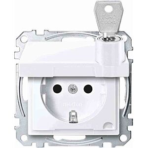 Merten MEG2315-0325 - Schuko-stopcontact met Deksel - Elektrisch Stopcontact Merten MEG2315-0325 - Schuko-stopcontact met Deksel - Elektrisch Stopcontact