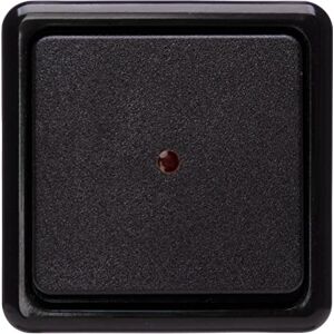 Kopp Controlschakelaar opbouwprogramma standaard, zwart, controleschakelaar, met lens en ingezette gloeilamp, 10 A, 250 V, 514605009 Kopp Controlschakelaar opbouwprogramma standaard, zwart, controleschakelaar, met lens en ingezette gloeilamp, 10 A, 250 V, 514605009