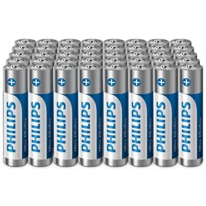 Philips Ultra AAA alkalinebatterijen, betrouwbaar voor afstandsbedieningen, speelgoed en kleine gadgets, 40 stuks Philips Ultra AAA alkalinebatterijen, betrouwbaar voor afstandsbedieningen, speelgoed en kleine gadgets, 40 stuks