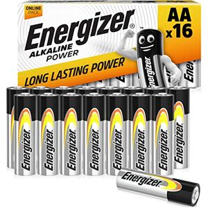 Energizer batterijen AA, alkaline Power, 16 stuks (Amazon Exclusive) Energizer batterijen AA, alkaline Power, 16 stuks (Amazon Exclusive)