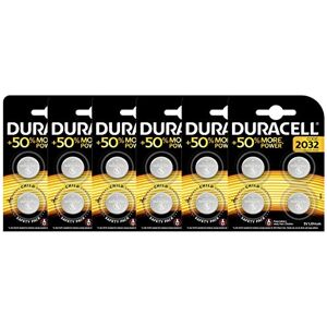 BVBA Duracell Lithium-knoopcellen 2032, 3 V, doos met 6 verpakkingen van 4 batterijen (in totaal 24 batterijen) BVBA Duracell Lithium-knoopcellen 2032, 3 V, doos met 6 verpakkingen van 4 batterijen (in totaal 24 batterijen)