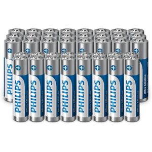 Philips Ultra Alkaline AA/AAA batterijen Combo Veelzijdig voor alle apparaten, Pack van 40 Philips Ultra Alkaline AA/AAA batterijen Combo Veelzijdig voor alle apparaten, Pack van 40