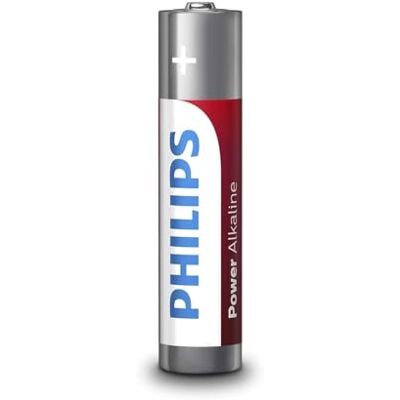 Philips LR03P4B/05 AAA Alkaline Batterijen 4 Stuks 1,5 V Philips LR03P4B/05 AAA Alkaline Batterijen 4 Stuks 1,5 V