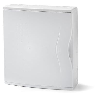 Famatel Nuova kastoppervlak IP40 24 elementen 351 x 305 x 112 mm ondoorzichtige deur grijs, wit Famatel Nuova kastoppervlak IP40 24 elementen 351 x 305 x 112 mm ondoorzichtige deur grijs, wit