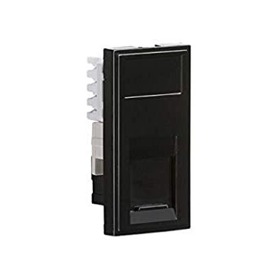 Knightsbridge UTP CAT5E RJ45 Outlet Module 25 x 50mm Zwart Knightsbridge UTP CAT5E RJ45 Outlet Module 25 x 50mm Zwart