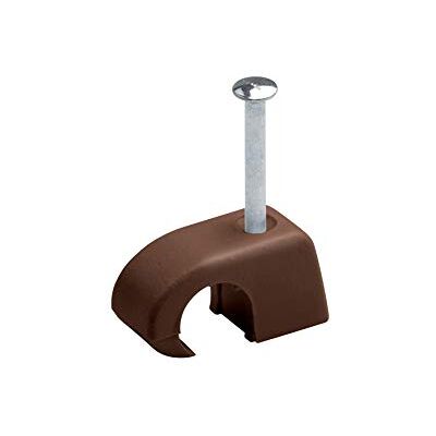 Meister Express-klem in praktische set voor het vastzetten van kabels & leidingen incl. voorgemonteerde spijker / kleefclips / kabelklemmen / nagelklemmen bruin 4 7 mm (50 Stuk) bruin Meister Express-klem in praktische set voor het vastzetten van kabels & leidingen incl. voorgemonteerde spijker / kleefclips / kabelklemmen / nagelklemmen bruin 4 7 mm (50 Stuk) bruin