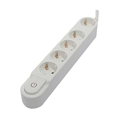 CHACON Designstekkerdoos met schakelaar, 5 x 16 A – 3 m (SCH) CHACON Designstekkerdoos met schakelaar, 5 x 16 A – 3 m (SCH)