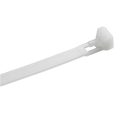 Meister Kabelbinders Praktische set 25 stuks wit 200 x 7,6 mm herbruikbaar stabiel nylon vormvast duurzaam en robuust/kabelbinderset/kabelconnector / 7452460 Meister Kabelbinders Praktische set 25 stuks wit 200 x 7,6 mm herbruikbaar stabiel nylon vormvast duurzaam en robuust/kabelbinderset/kabelconnector / 7452460