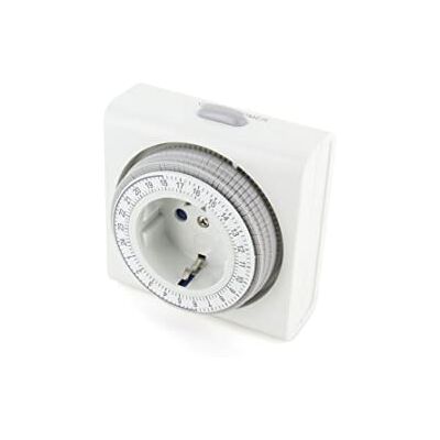 CHACON Vierkante mechanische tijdschakelklok SCH CHACON Vierkante mechanische tijdschakelklok SCH