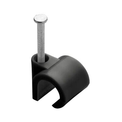 Debflex - 700427 - Ø8-12 mm - Zwart - Kabelspijkers Debflex - 700427 - Ø8-12 mm - Zwart - Kabelspijkers