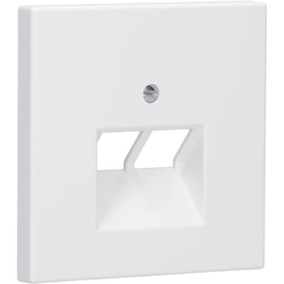 Jung Modulaire Jack 2-voudige LS-plaat wit mat (Referentie: LS969-2UAWWM) Jung Modulaire Jack 2-voudige LS-plaat wit mat (Referentie: LS969-2UAWWM)