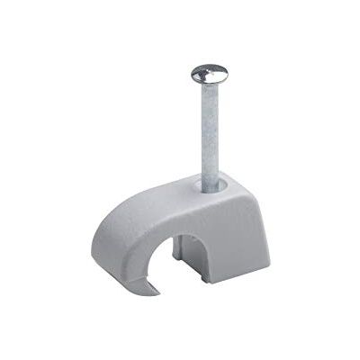 Meister Express-klem in praktische set voor het vastzetten van kabels & leidingen incl. voorgemonteerde spijker / kleefclips / kabelklemmen / nagelklemmen grijs. 7 11 mm (100 Stuk) grijs Meister Express-klem in praktische set voor het vastzetten van kabels & leidingen incl. voorgemonteerde spijker / kleefclips / kabelklemmen / nagelklemmen grijs. 7 11 mm (100 Stuk) grijs