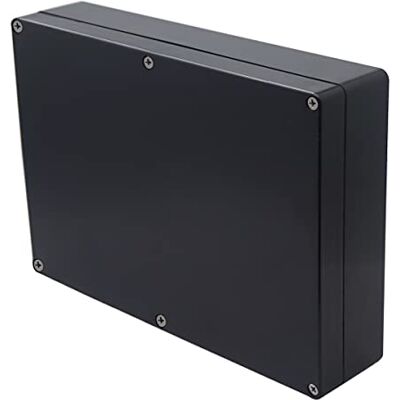 Otdorpatio Project Box IP65 waterdichte aansluitdoos ABS kunststof zwarte elektrische dozen doe-het-zelf elektronische projectbehuizing Voedingsbehuizing 10,35x7,17x2,36 inch (263x182x60 mm) Otdorpatio Project Box IP65 waterdichte aansluitdoos ABS kunststof zwarte elektrische dozen doe-het-zelf elektronische projectbehuizing Voedingsbehuizing 10,35x7,17x2,36 inch (263x182x60 mm)