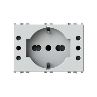 Tecnomat SerieP Witte Multistandaard Stopcontact - Stopcontact Tecnomat SerieP Witte Multistandaard Stopcontact - Stopcontact