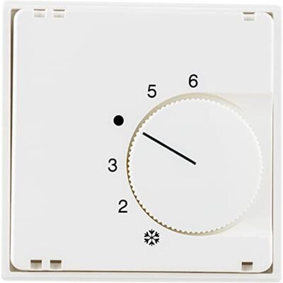 REV Ritter 0221890106 Optima temperatuurregelaar wisselaar wit afdekking REV Ritter 0221890106 Optima temperatuurregelaar wisselaar wit afdekking