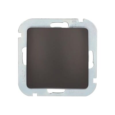 Unitec Monaco, met steekklemmen, 1 sluiter, 10 A/250 V, antraciet, 1 stuk Unitec Monaco, met steekklemmen, 1 sluiter, 10 A/250 V, antraciet, 1 stuk