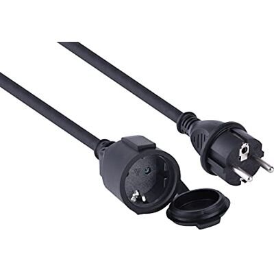 Electraline 01658 Buitenverlengkabel - Waterdicht 5m Electraline 01658 Buitenverlengkabel - Waterdicht 5m